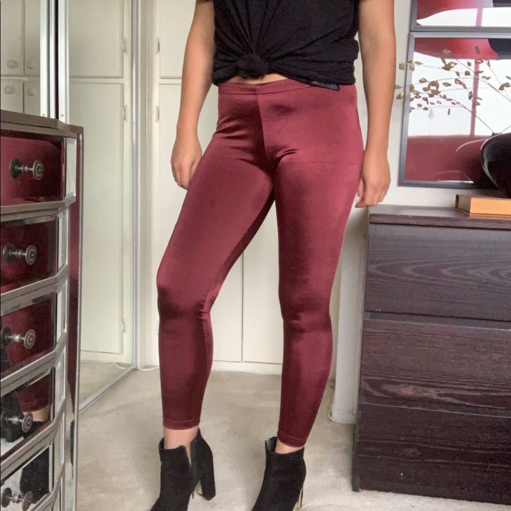 American Apparel Satin Finish Leggings